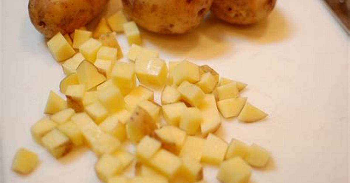 Chopped into Small Cubes