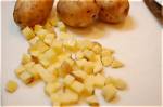 Chopped into Small Cubes