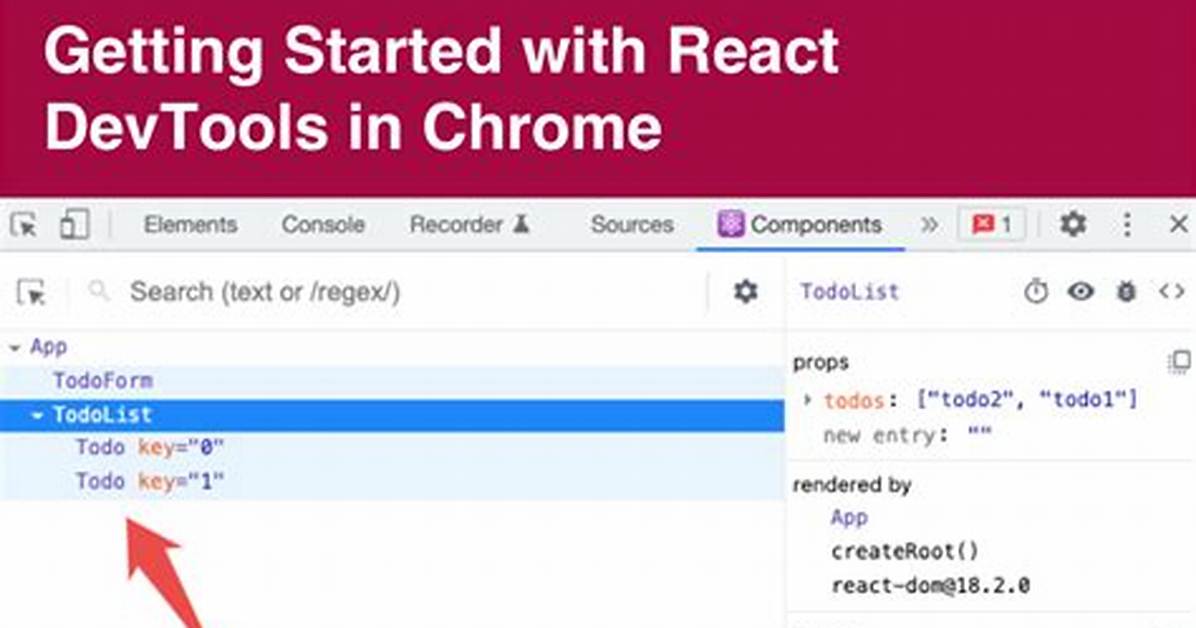 Chrome React Devtools