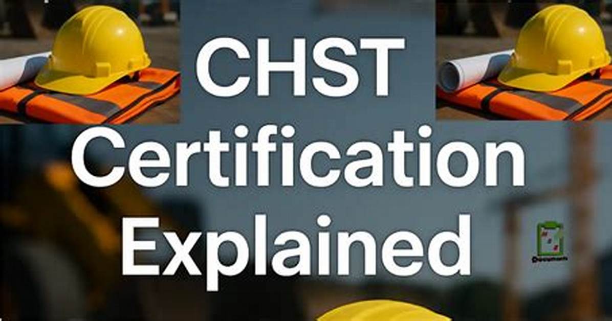 Chst Certification