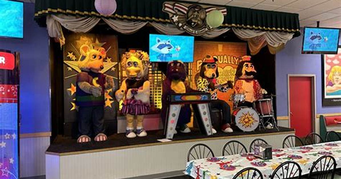 Chuck E Cheese Inside