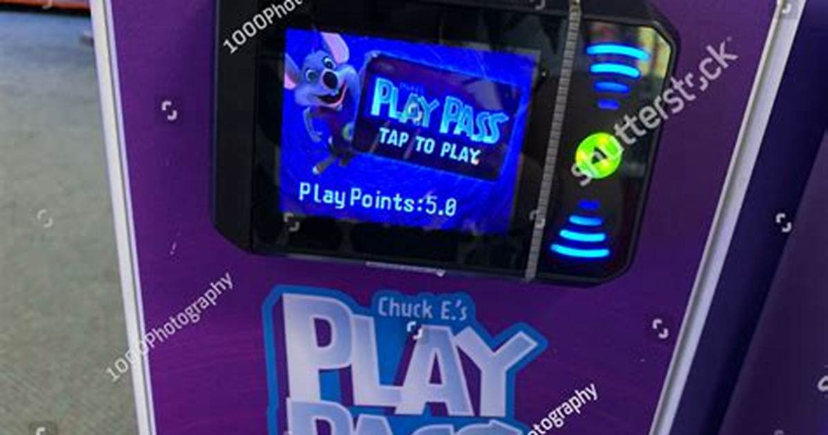 Chuck E Cheese Play Pass