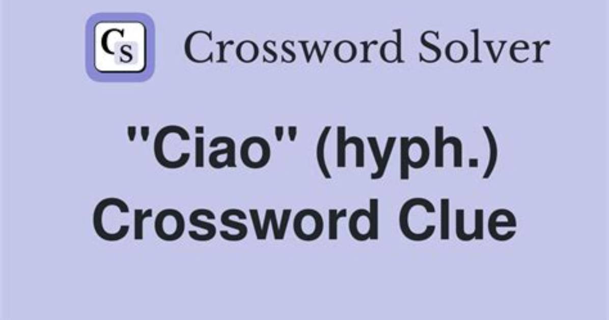 Ciao! : Hyph.