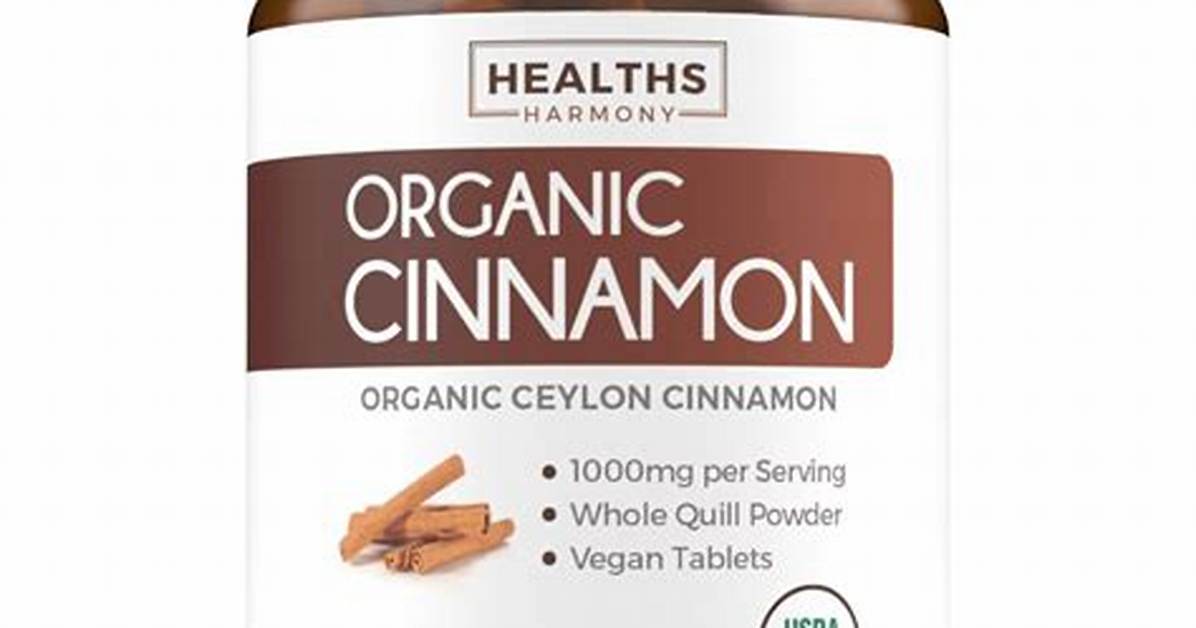 Cinnamon Tablets