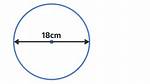Circle Diameter = 18