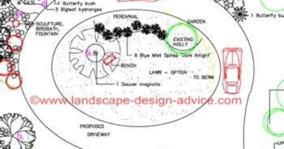 Circular Driveway Layout