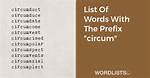 Circum Prefix