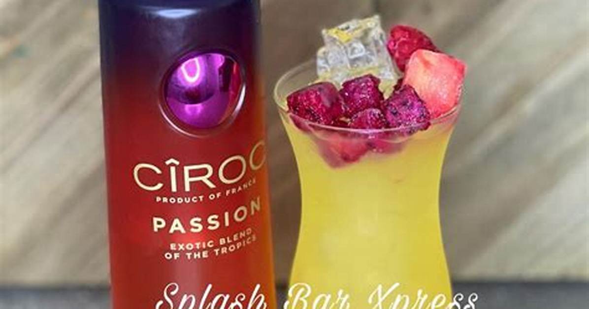 Ciroc Mixed Drinks