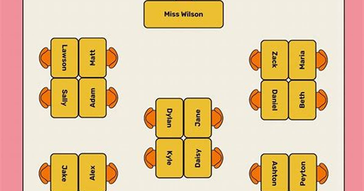 Classroom Seating Chart