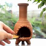 Clay Chiminea