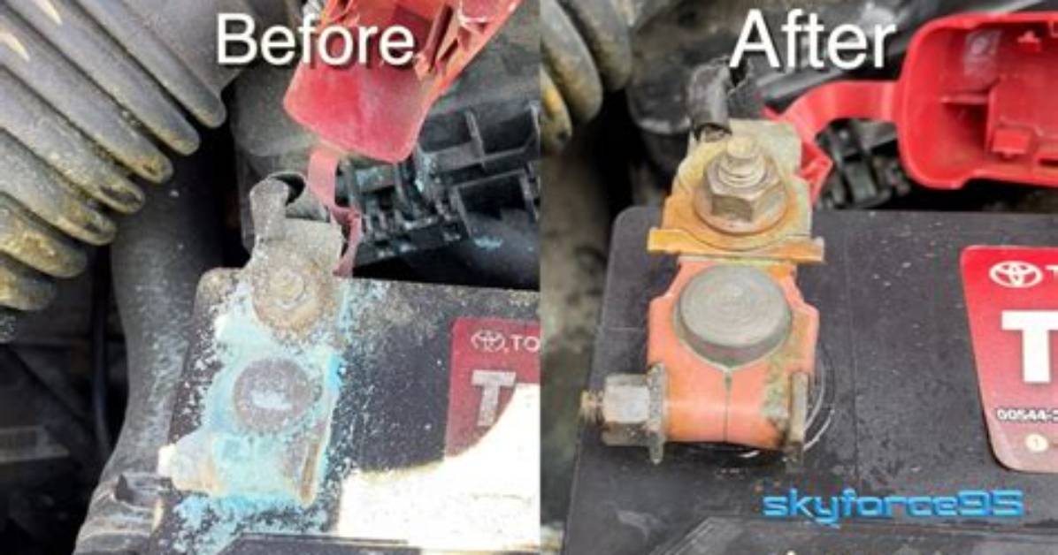 Clean Battery Terminals