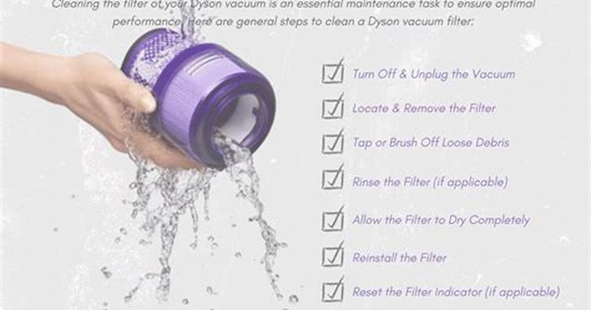 Clean Dyson Filter