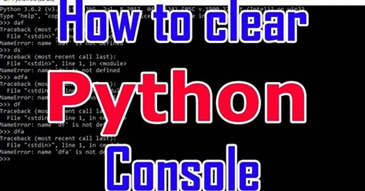 Clear Terminal in Python [Duplicate]