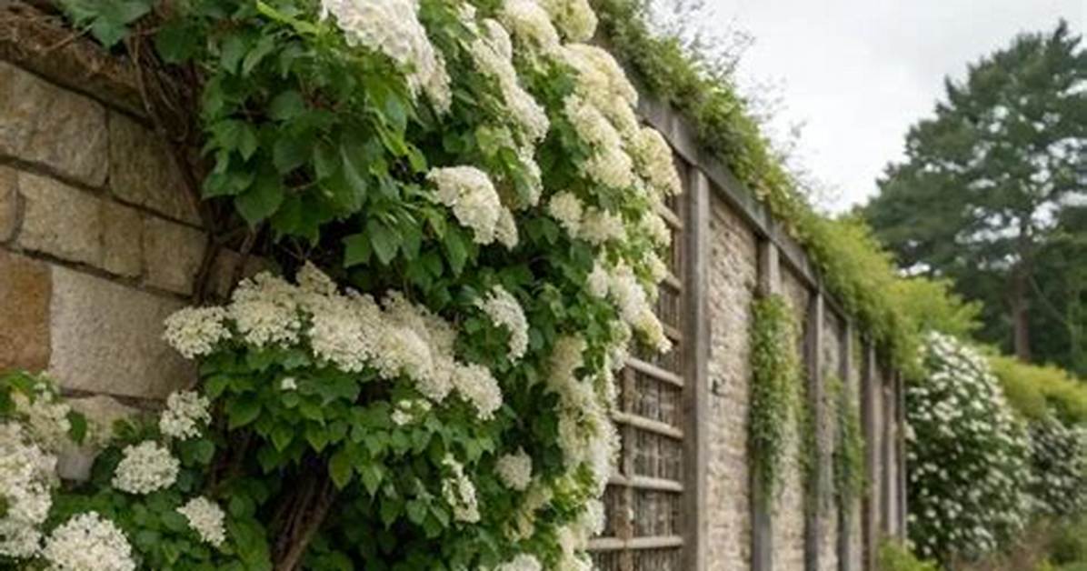 Climbing Hydrangeas