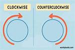 Clockwise vs Counterclockwise