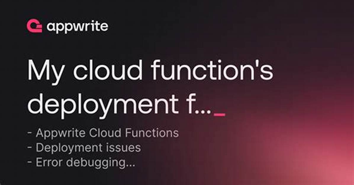 Cloud Functions Deployment Fails: "Function Failed on Loading User Code. Error Message: Code in File Lib/Index. Js Can't Be Loaded."
