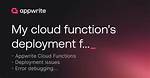 Cloud Functions Deployment Fails: "Function Failed on Loading User Code. Error Message: Code in File Lib/Index. Js Can't Be Loaded."