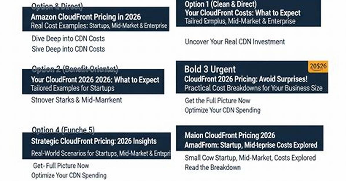 Cloudfront Pricing