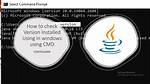 Cmd 'Where Java' Produces Two Results