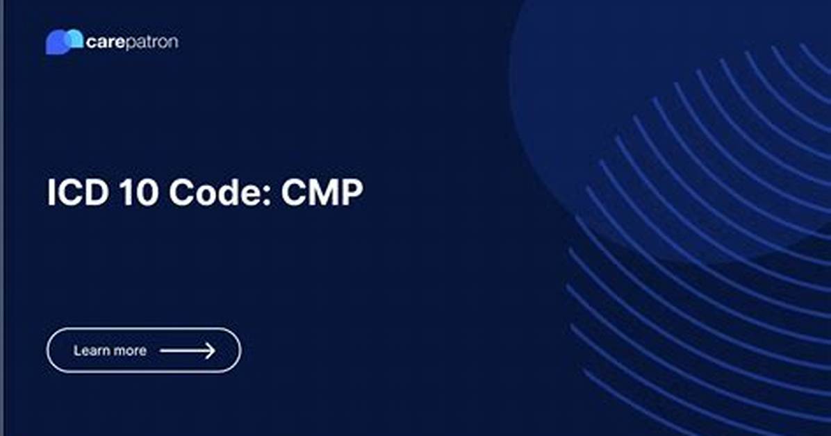 Cmp Icd 10 Code