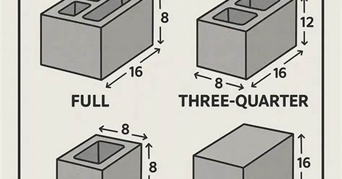 Cmu Block Dimensions