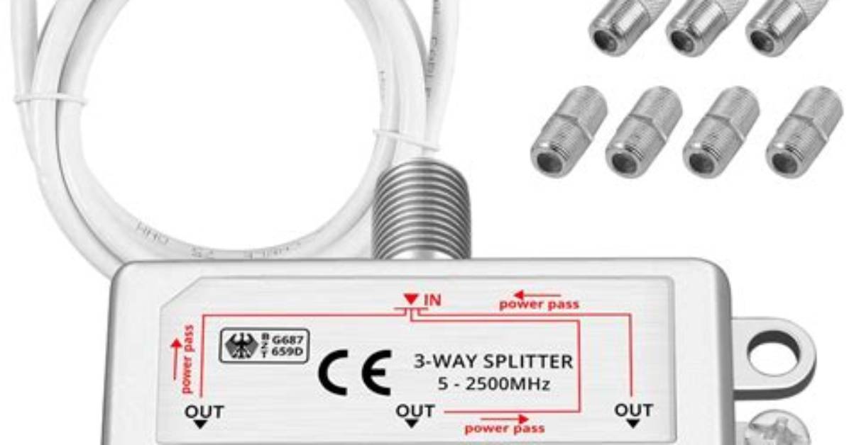 Coax Cable Splitter