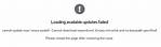 Cockpit Software Updates - Loading Available Updates Failed - Cannot Refresh Cache Whilst Offline