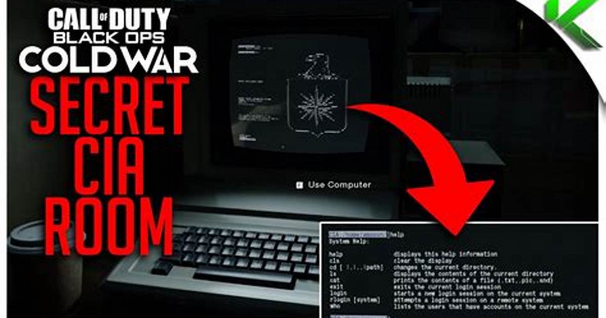 Cod Cold War Computer Code