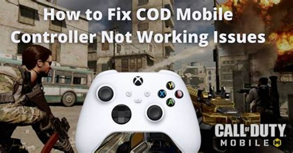 Cod Mobile Controller Not Working Fix