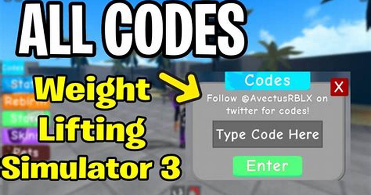 Codes for Weight Lifting Simulator
