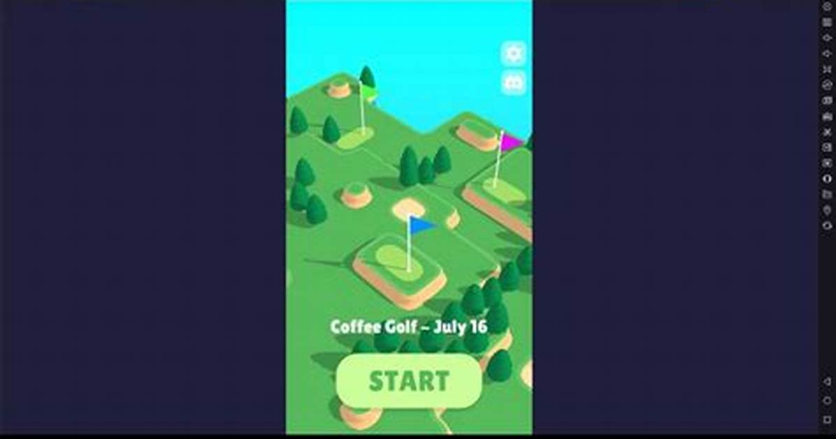 Coffee Golf