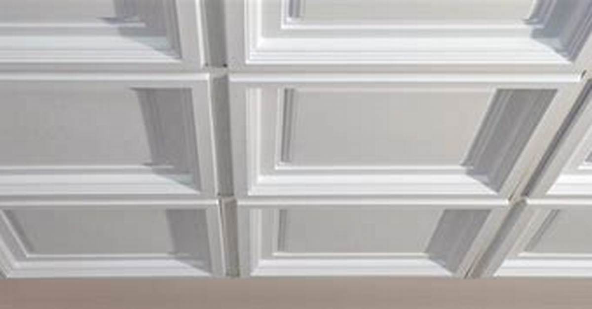 Coffered Ceiling Tiles