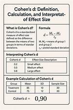 Cohen’s D