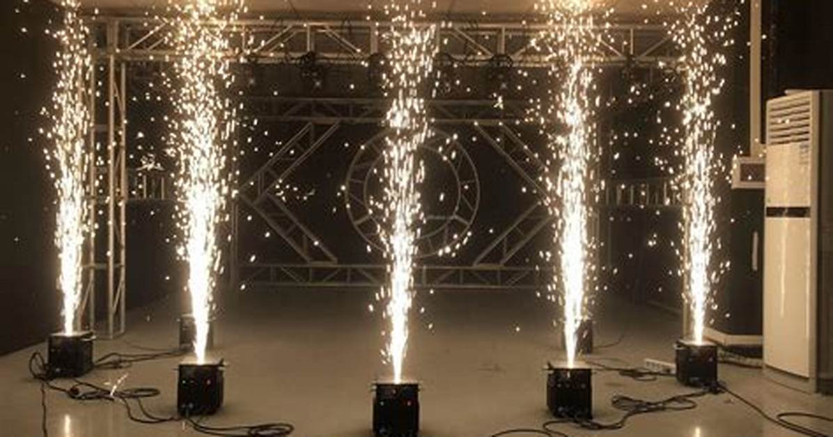Cold Sparkler Machine