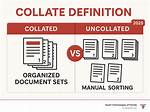 Collate Definition
