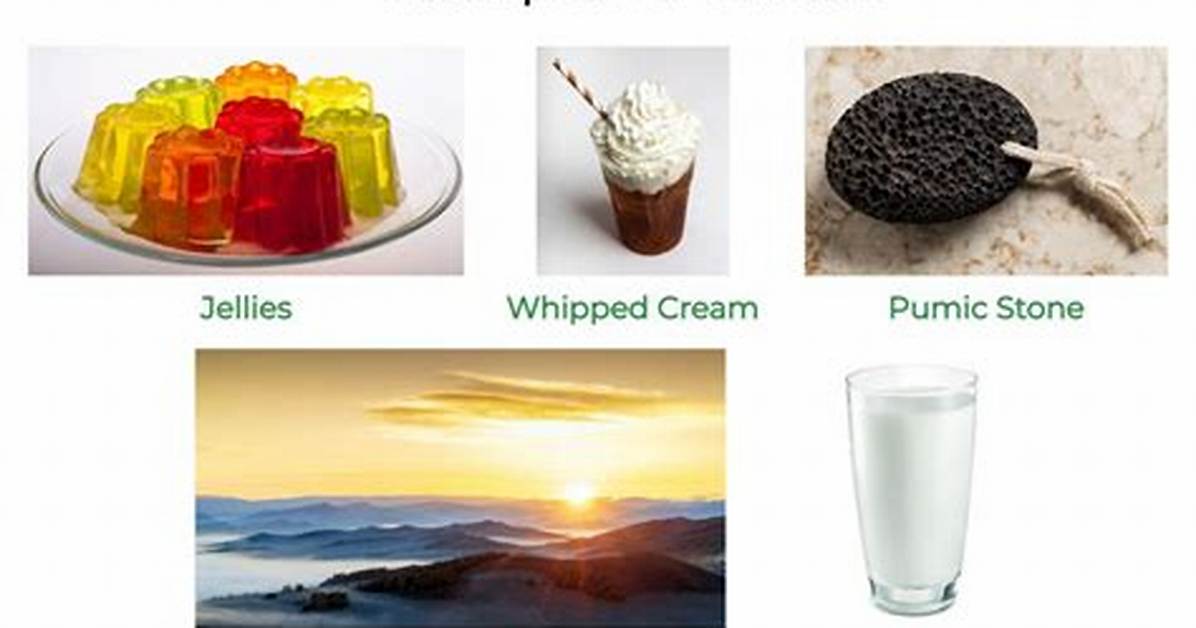 Colloids Examples