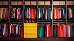 Color Coded Closet