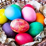 Colored Like Easter Eggs