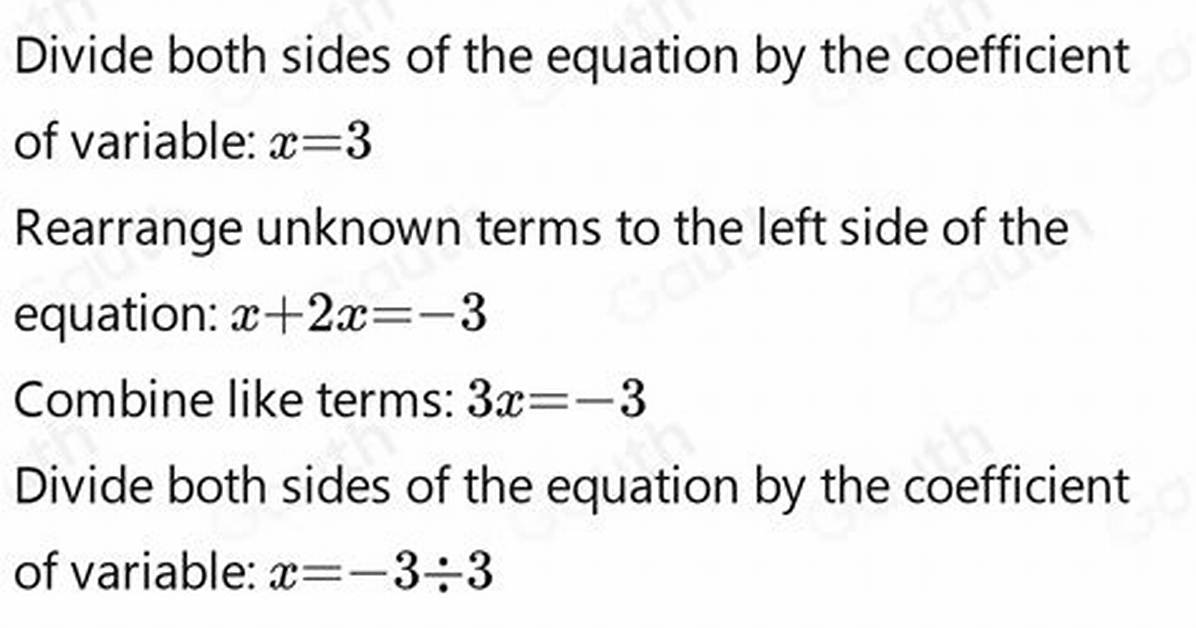 Combine Two Equation