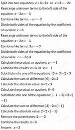 Combine Two Equation