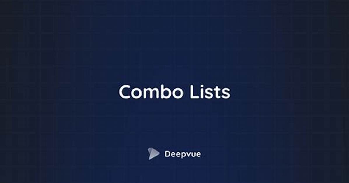 Combo Lists