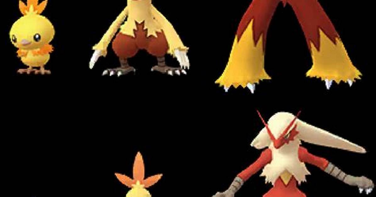 Combusken Evolution