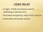 Comic Relief Meaning