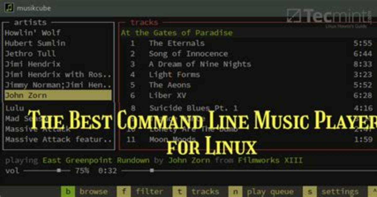 Command Line Audio Players