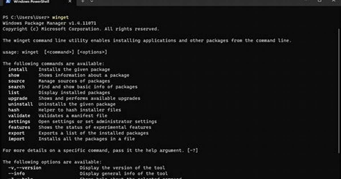 Command Line Not Working
