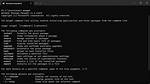 Command Line Not Working