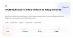 "Command Not Found" Message While Executing "Hadoop Namenode -Format"