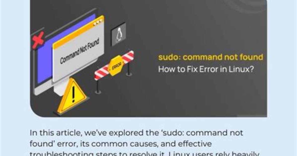 Command Not Found When Run with Sudo