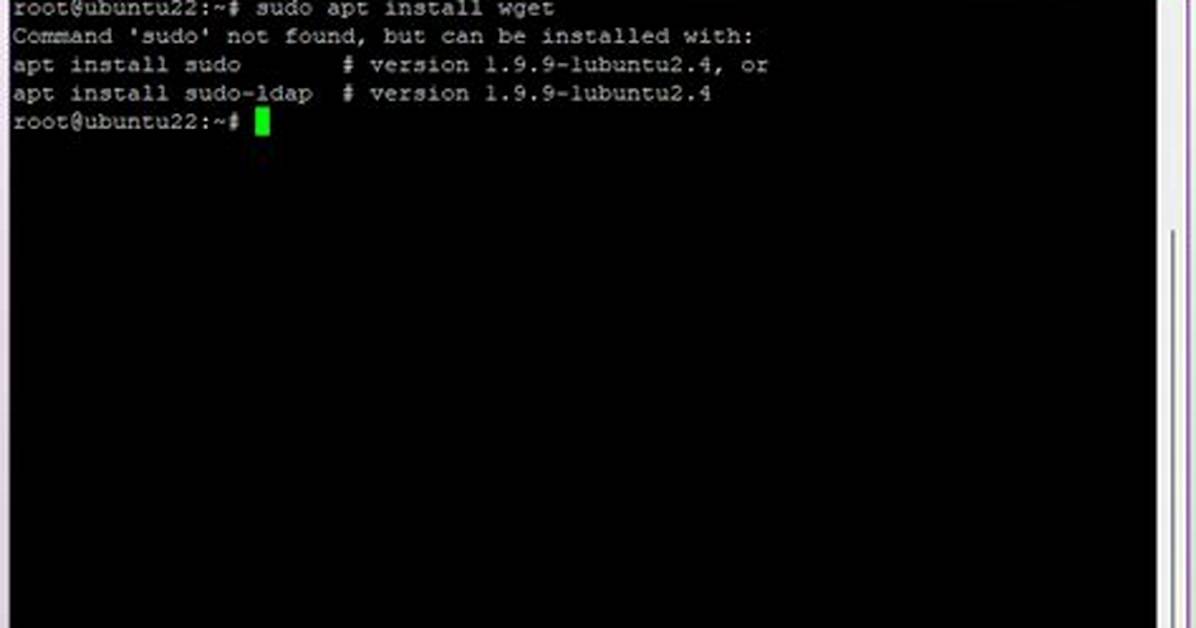 Command Not Found When Using Sudo