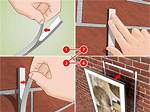 Command Strips for Brick